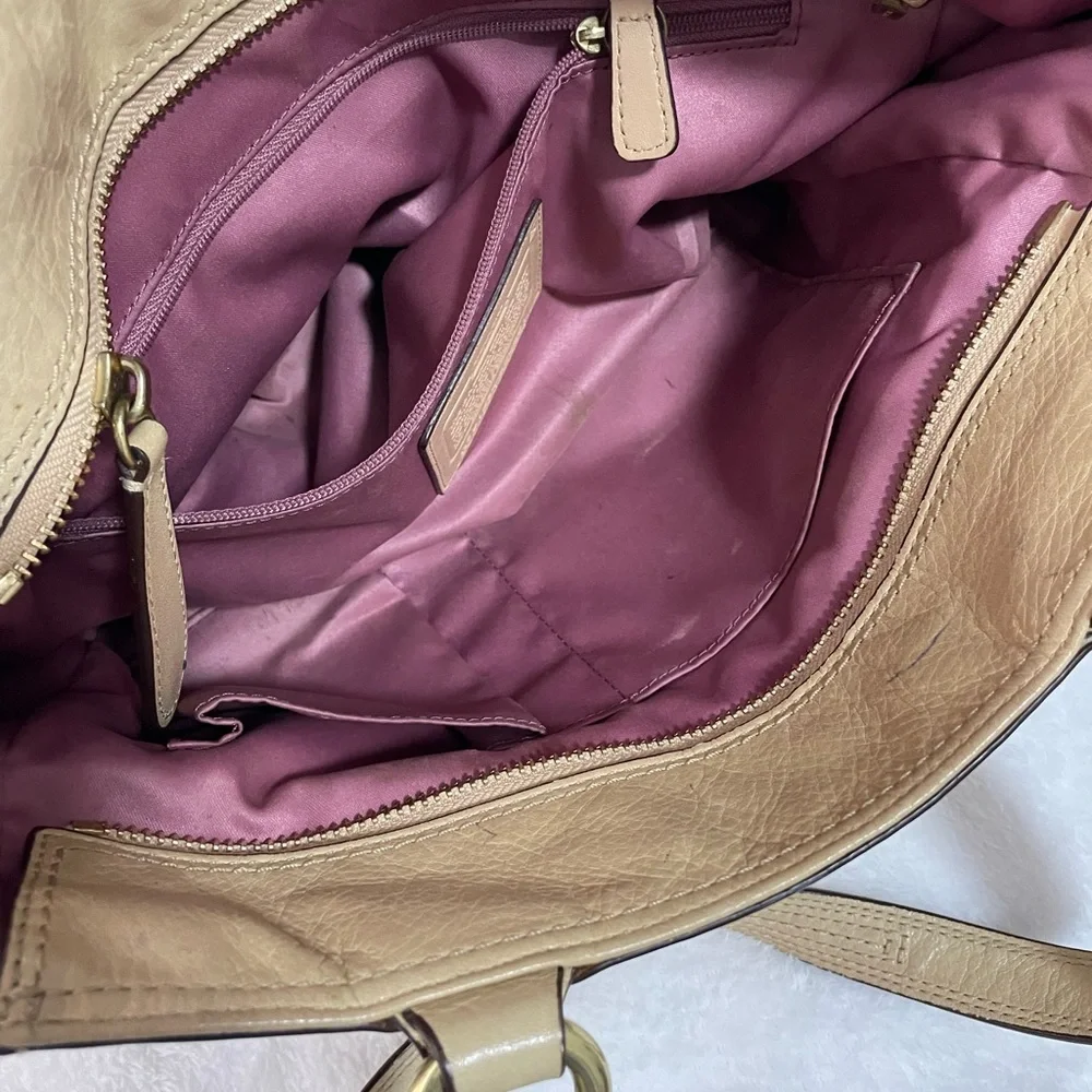 Coach East West Studded Tote